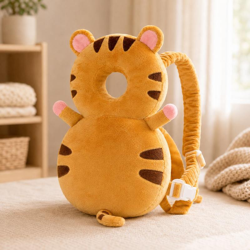 TinyEase™ Plush Baby Head Protector Backpack