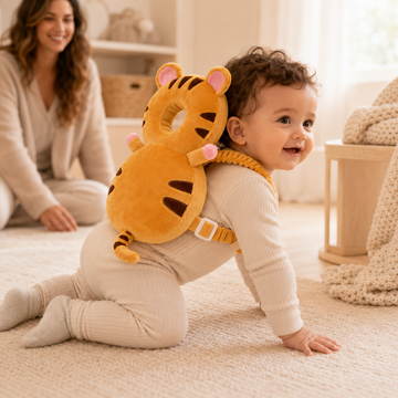 TinyEase™ Plush Baby Head Protector Backpack