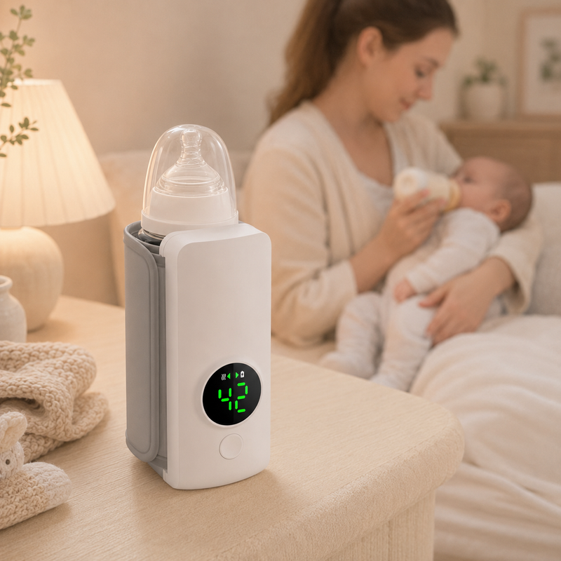 TinyEase™ Portable Digital Baby Bottle Warmer