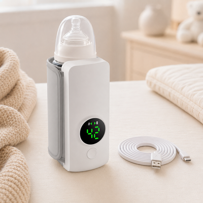 TinyEase™ Portable Digital Baby Bottle Warmer